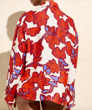 Marie Oliver - Nico Beach Shirt - Orchid