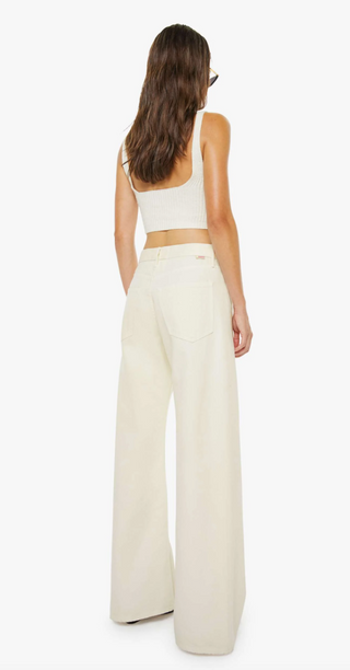 Mother - The Lemon Twist Sneak Jeans - Natural
