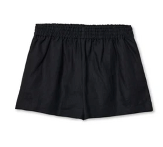 perfectwhitetee - Malin Linen Elastic Waist Shorts