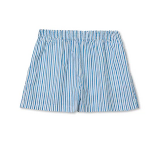 perfectwhitetee - Julie Pull-On Poplin Shorts - Pacific Stripe