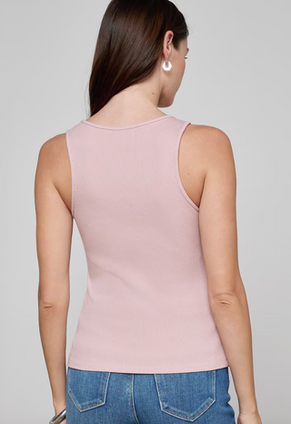 L'Agence - Adira Scoopneck Ribbed Tank Top