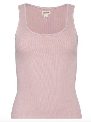 L'Agence - Adira Scoopneck Ribbed Tank Top