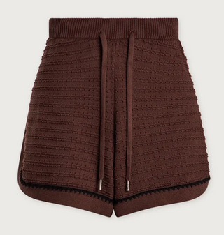 Varley - Morden Crochet Knit Short - Ironwood/Black