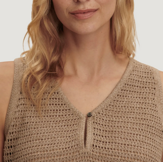 Varley - Ramon Knit Tank - Sepia Twist