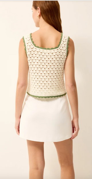 Marie Oliver - Mia Skort - White