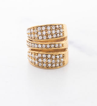 Elizabeth Cole - Highway Stacked Statement Ring