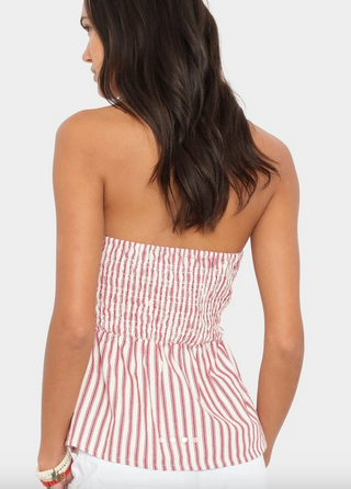 Xirena - Nora Top - Red Clay Stripe