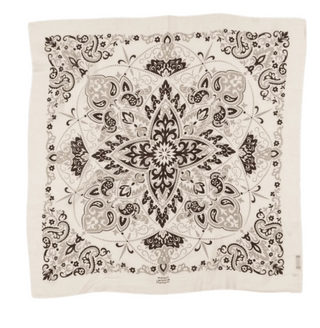 Maison Lecomte Flament - Wool/Cashmere Large Bandana Scarf - Neutral
