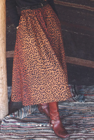 Xirena - Gwynn Leopard Print Skirt - Bengal