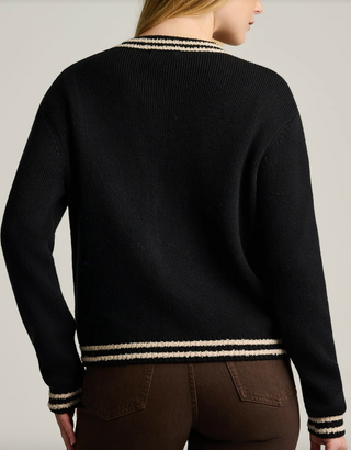 Lisa Todd - Team Player Knit Bomber Jacket - Black
