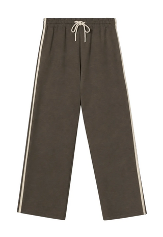 perfectwhitetee - Claud Travel Track Pant - Dark Olive