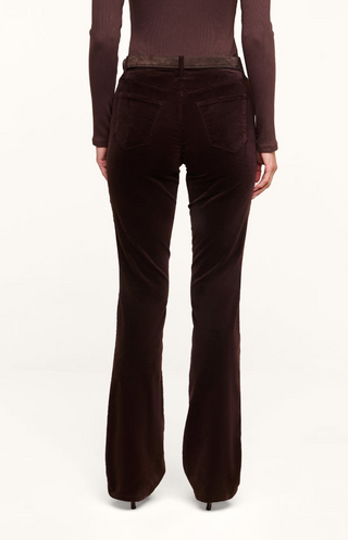 L'Agence - Stevie Slim Straight Leg Velvet Jean