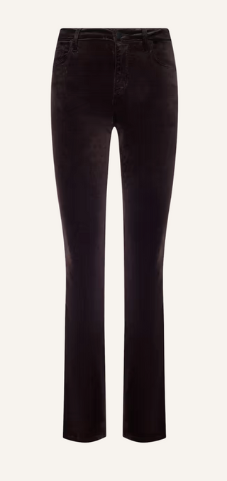 L'Agence - Stevie Slim Straight Leg Velvet Jean