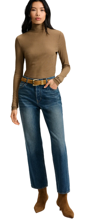Veronica Beard - Leah Straight Leg Denim Jean - Equinox