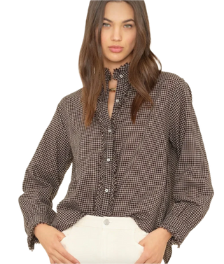 Xirena - Amalie Shirt - Black Pepper