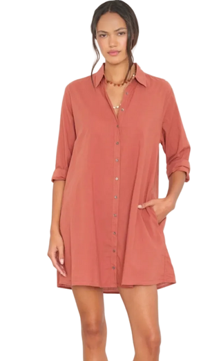 Xirena - Bobby Poplin Dress - Cinnabar