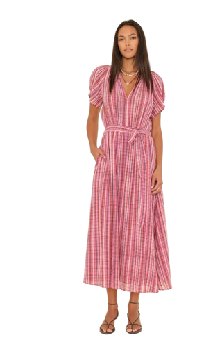 xirena pink dress XiRENA Lennox Dress Dawn in Pink,Size Large (also XS,S,M)