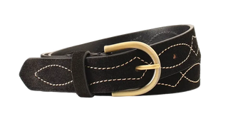 Xirena - Laredo Suede Belt - Black