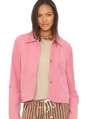 Xirena - Marianne Suede Jacket - Rosedust