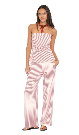 Xirena - Pascale Pant - Red Clay Stripe