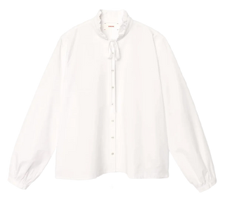 Xirena - Tatiana Paper Poplin Shirt - Pearl White