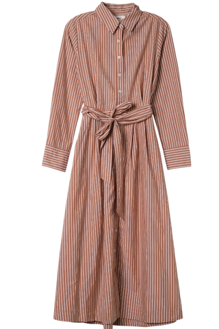 Xirena Tessa Midi Shirtdress - Honey Mustard