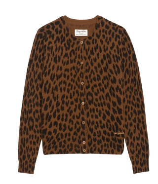 Zadig & Voltaire - Missya Cardigan Sweater - Caramel Leopard