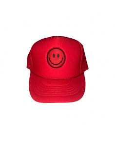 motherTRUCKER - Trucker Hat with Patch - Red/White Assorted