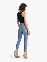 Load image into Gallery viewer, Mother Denim - High Waisted Looker Crop Denim - Let&#39;s Kick It
