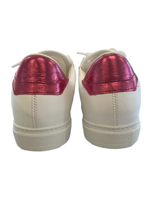 Zadig & Voltaire - 1747 Leather Sneakers - Blanc/Rose