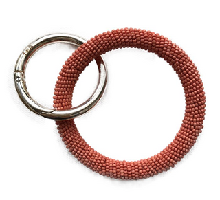 INK + ALLOY - Seed Bead Bangle/Key Ring