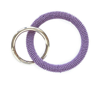 INK + ALLOY - Seed Bead Bangle/Key Ring