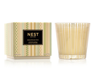 NEST - 3 Wick Candle - Birchwood Pine