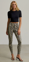 Load image into Gallery viewer, Commando - Faux Leather Animal Legging w Perfect Control - Neon Snake
