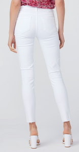 Paige - Verdugo Ankle Crop Denim Jeans - Crisp White