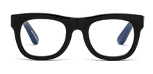 Load image into Gallery viewer, Caddis - D28 Reader / Blue Blocking Lens Eyeglasses - Gloss Black
