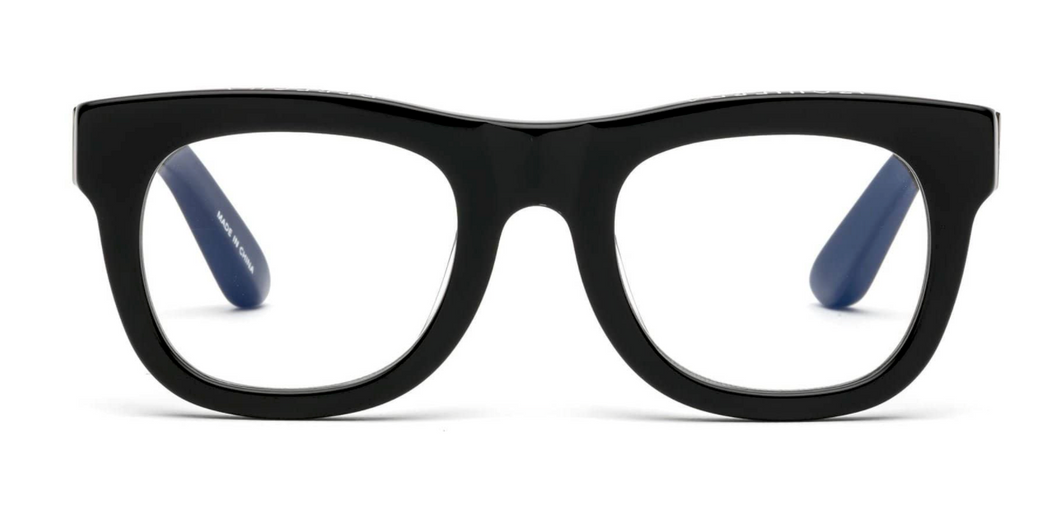 Caddis - D28 Reader / Blue Blocking Lens Eyeglasses - Gloss Black