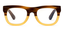 Load image into Gallery viewer, Caddis - D28 Reader / Blue Blocking Lens Eyeglasses - Bullet Coffee
