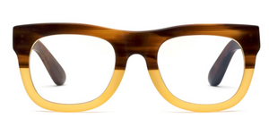 Caddis - D28 Reader / Blue Blocking Lens Eyeglasses - Bullet Coffee