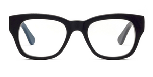 Caddis - Miklos Reader / Blue Blocker Lens Eyeglasses - Matte Black