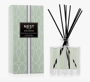 NEST - Reed Diffuser - Wild Mint & Eucalyptus