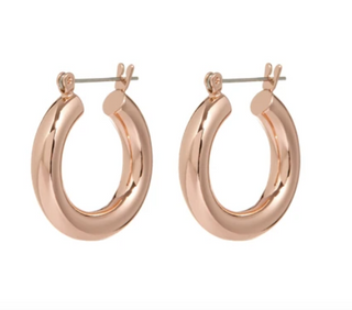 Luv AJ - Baby Amalfi Tube Hoop Earrings