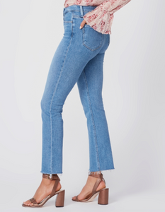 Paige - Cindy High-Rise Straight Leg Jeans - Music