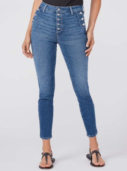 Paige - Emmie Ankle Jeans - Skysong