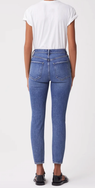 AGOLDE - Riley High Rise Straight Crop Jean - Transfer