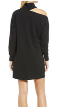 Load image into Gallery viewer, Sundays - London Cutout Jersey Knit Dress - Black
