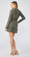 Load image into Gallery viewer, Paige - Dyanne Shirt Dress - Dark Olive
