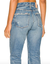 Load image into Gallery viewer, Moussy Vintage - Loews Straight Leg Denim Jeans - Blue

