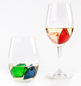 Wine Bling - Sparkling Gem Beverage Chillers - Set of 4