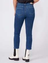 Load image into Gallery viewer, Paige - Cindy High Rise Straight Leg Cropped Denim Jean - Roam
